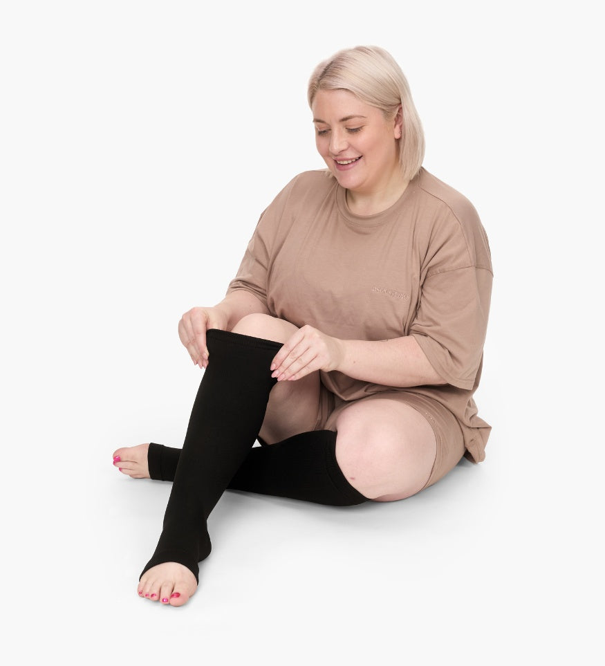 Velore™ – Chaussettes de compression pied libre