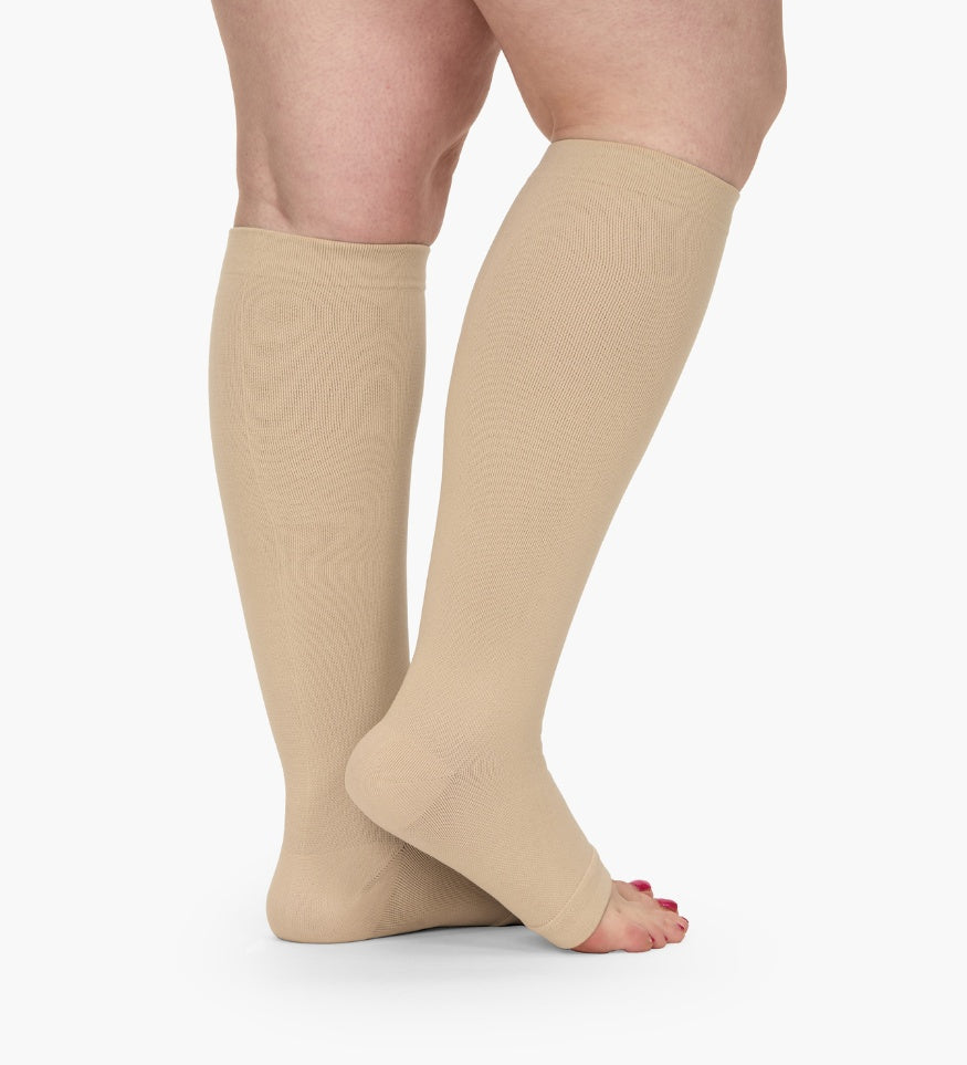 Velore™ – Chaussettes de compression pied libre
